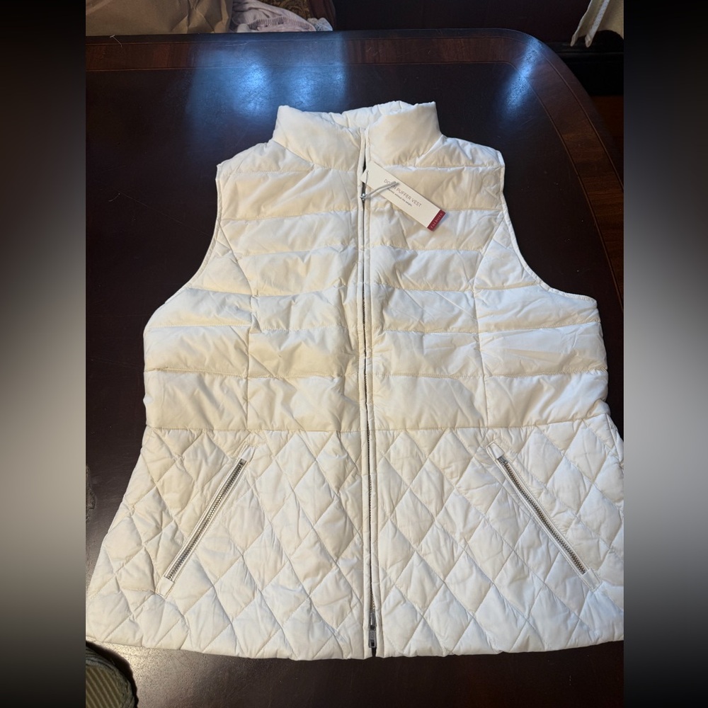 NWT talbot’s  down puffer vest